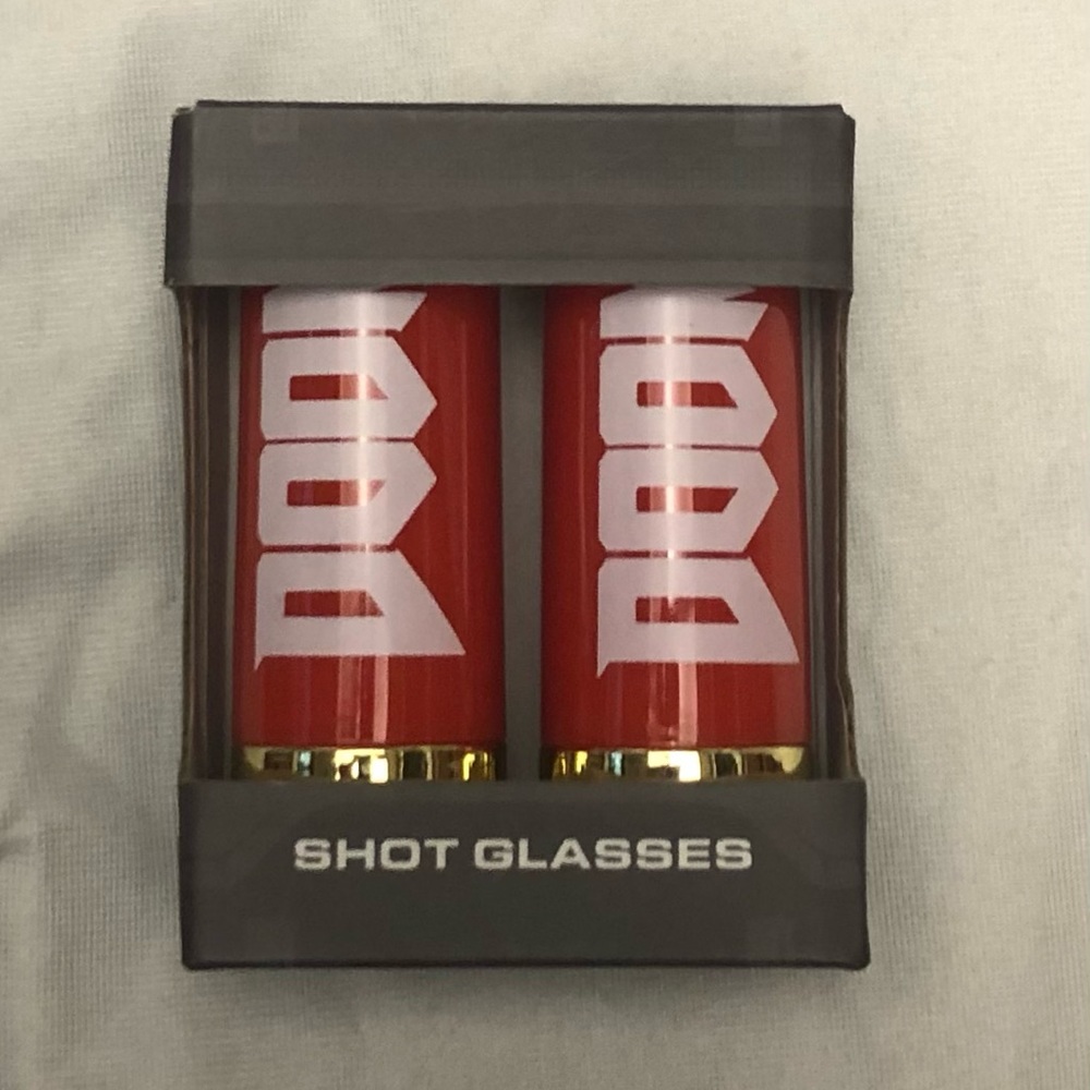 GOLDEN BULLET DOOM SHOT GLASES FOR PARTIES
